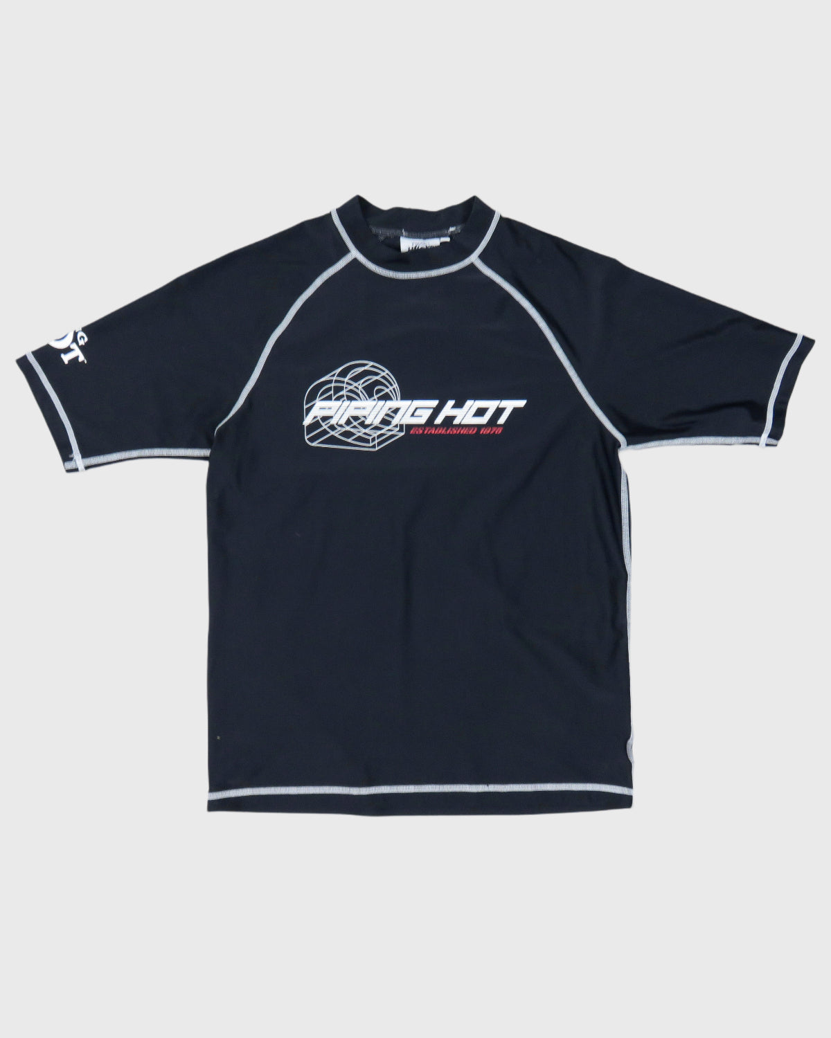 Piping Hot Rash/Rave tee | M